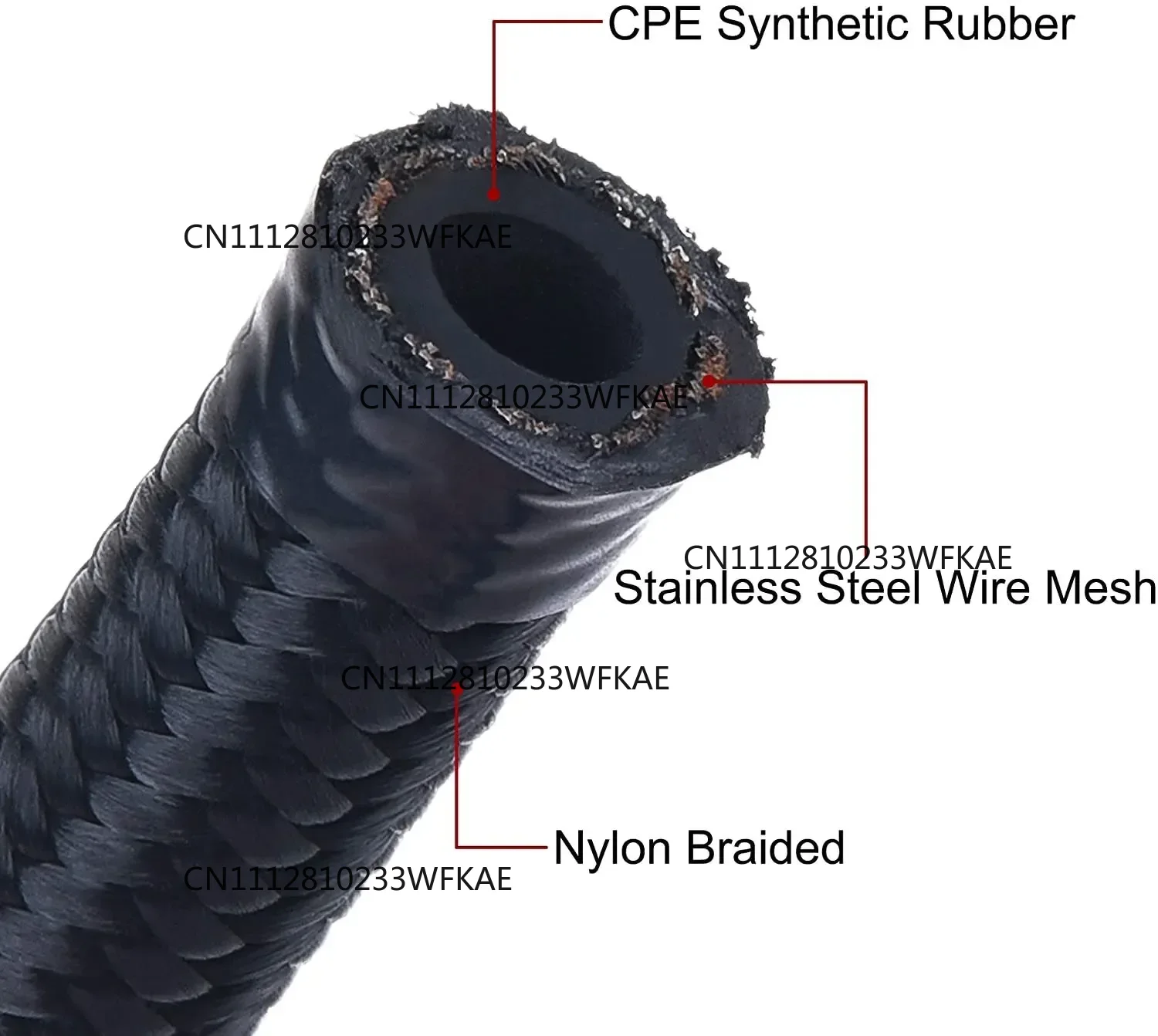 1M 3M 5M Fuel Hose Oil Gas Lin - Braided Line review and price