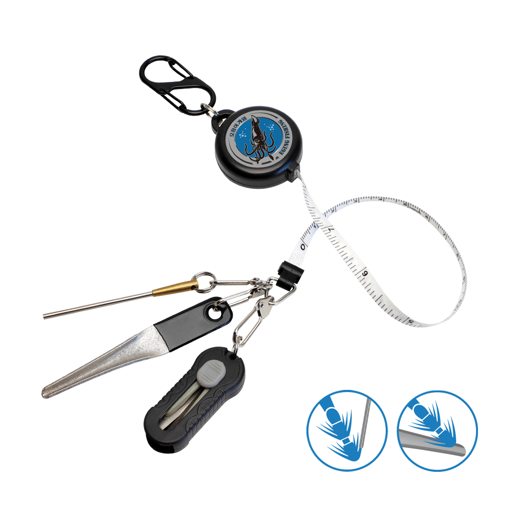 4in1 Eging Fishing Kit Retract - Fishing Line Cutter review and price